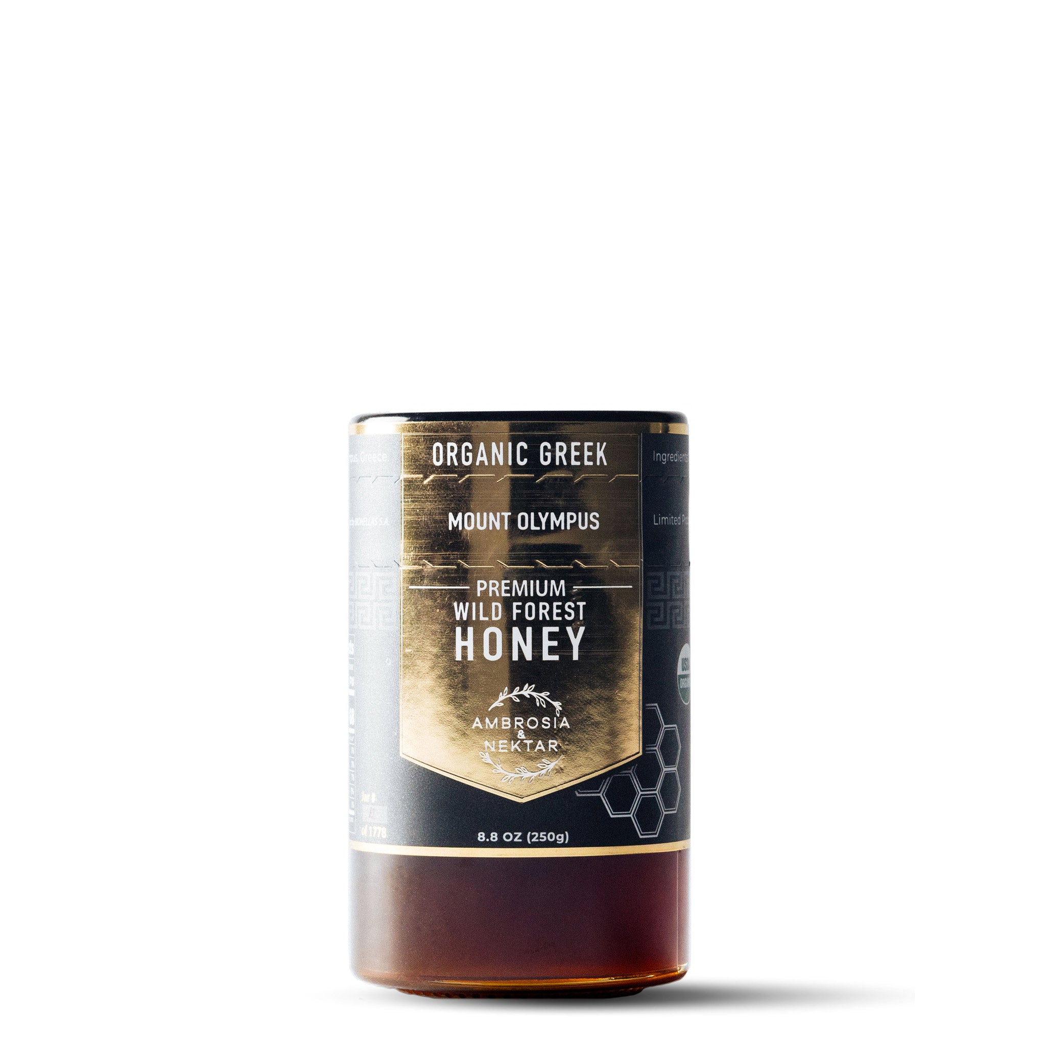 Premium Greek Organic Wild Forest Honey