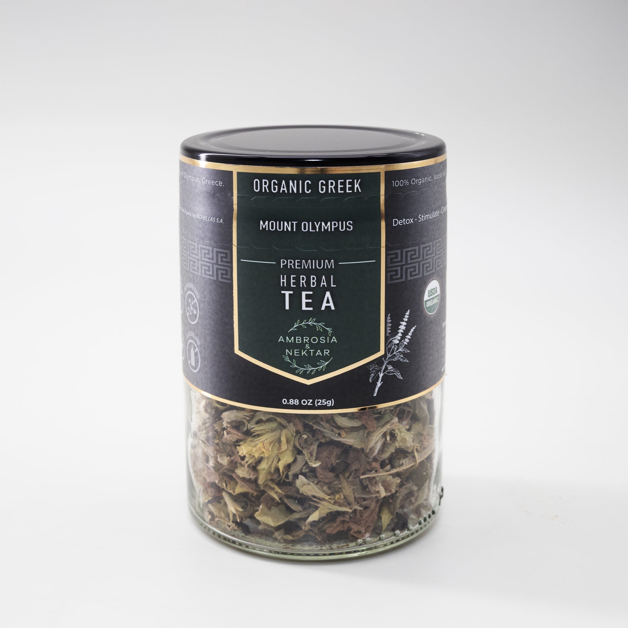 Premium Greek Organic Herbal Tea - Ambrosia - Nektar.com