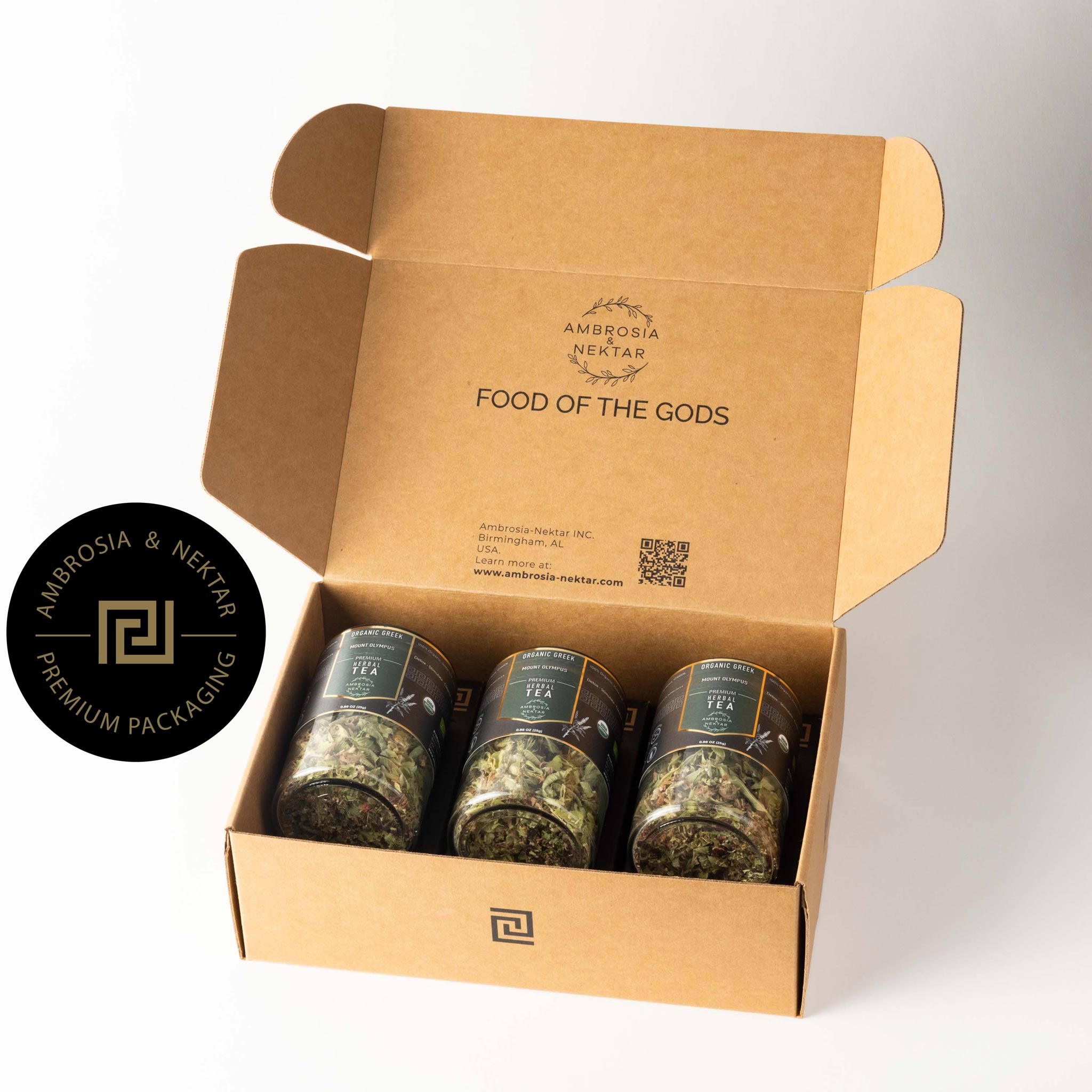 Premium Greek Organic Herbal Tea - Ambrosia - Nektar.com