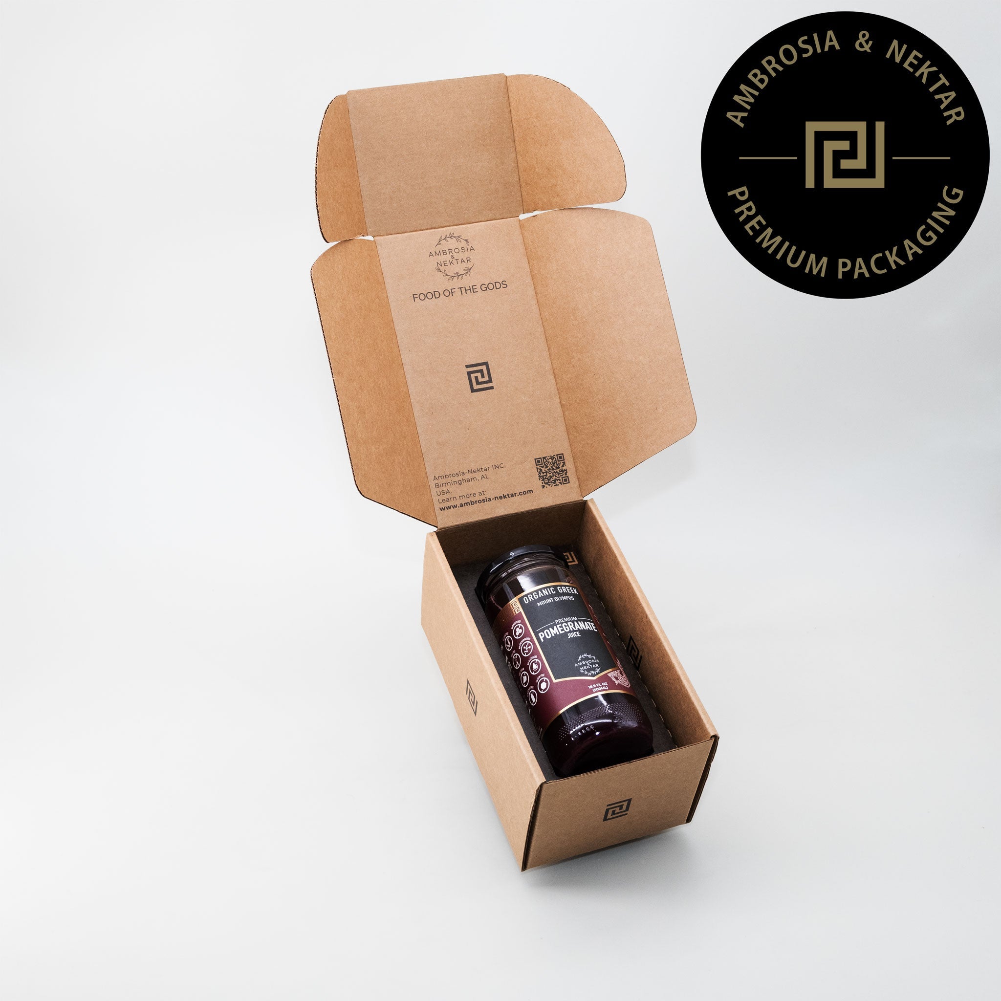 Premium Greek Organic Pomegranate Juice - Ambrosia - Nektar.com
