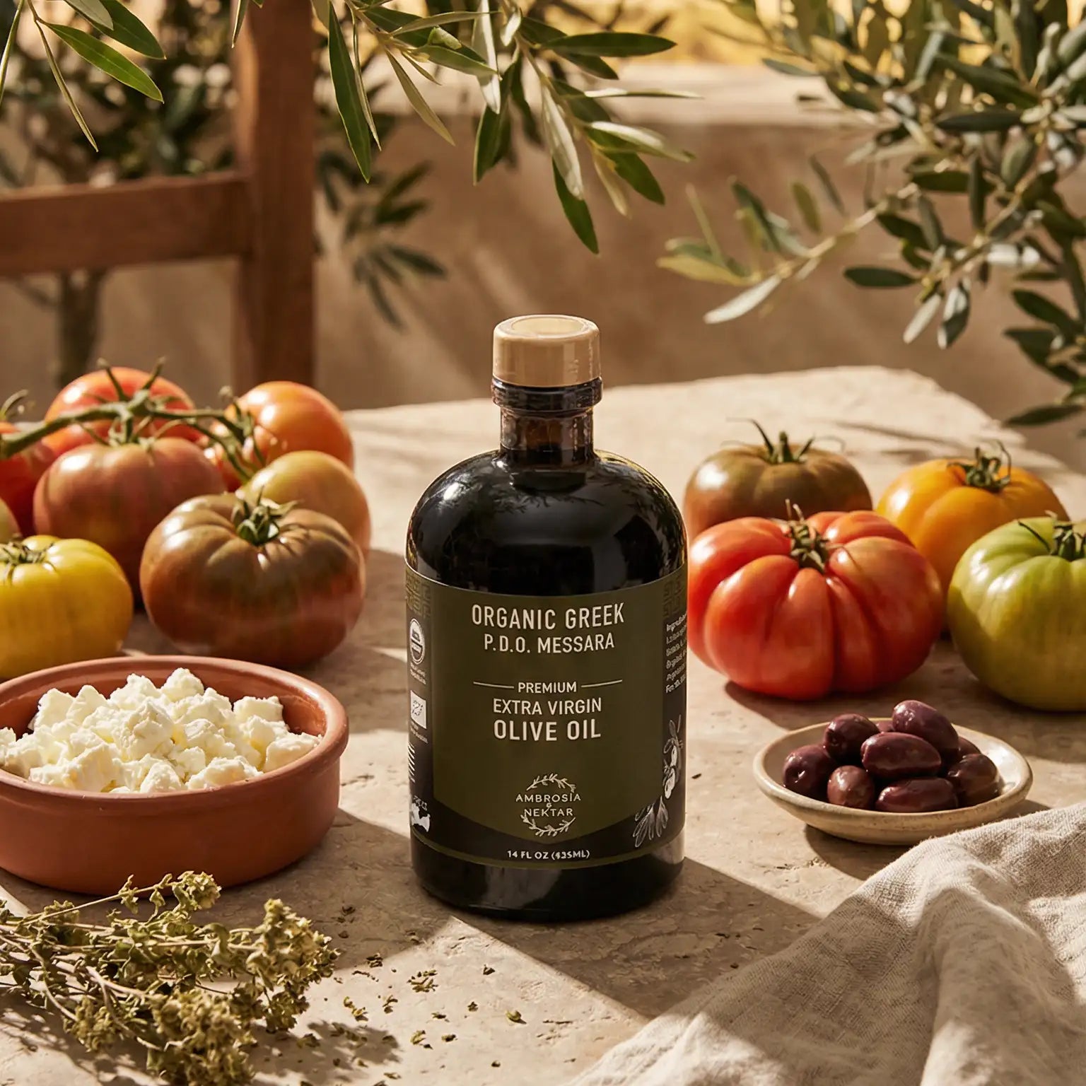 Premium Greek Organic EVOO