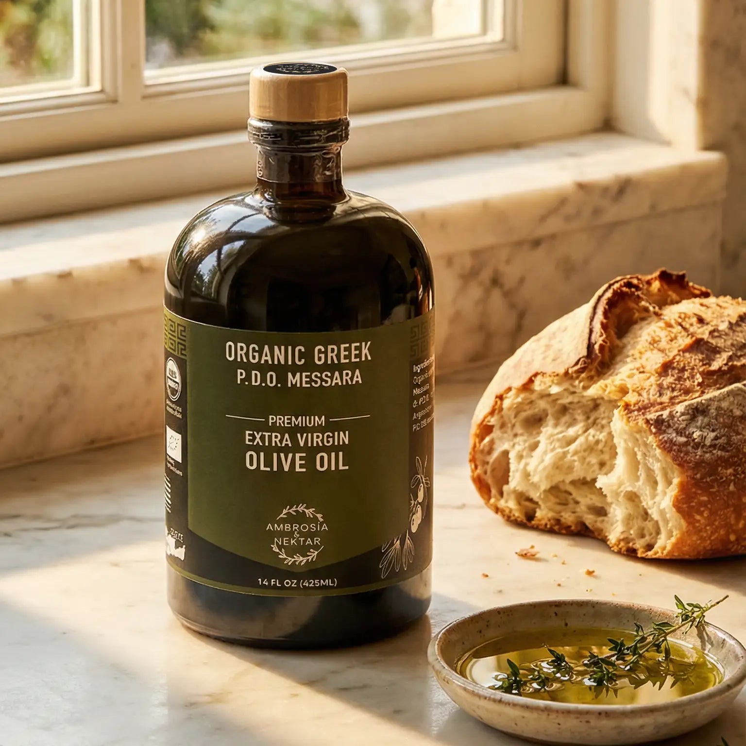 Premium Greek Organic EVOO