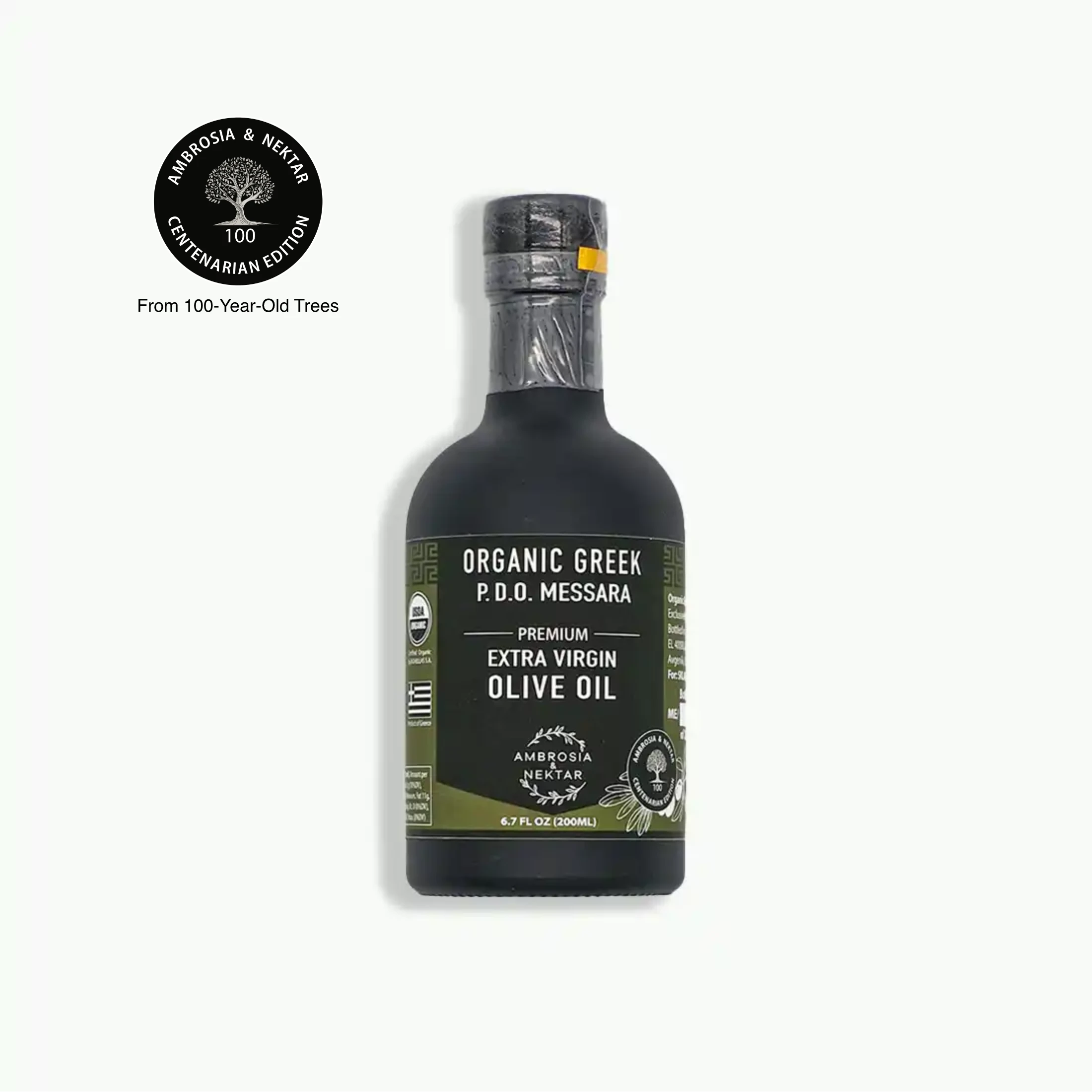 Premium Greek Organic EVOO - Centenarian Edition