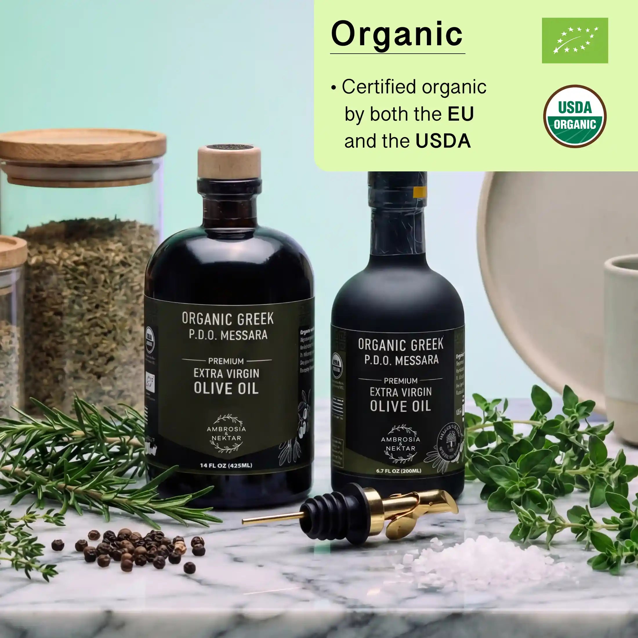 Set: EVOO + EVOO Centenarian + Spout
