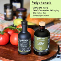 EVOO + EVOO Centenarian + Honey + Saffron