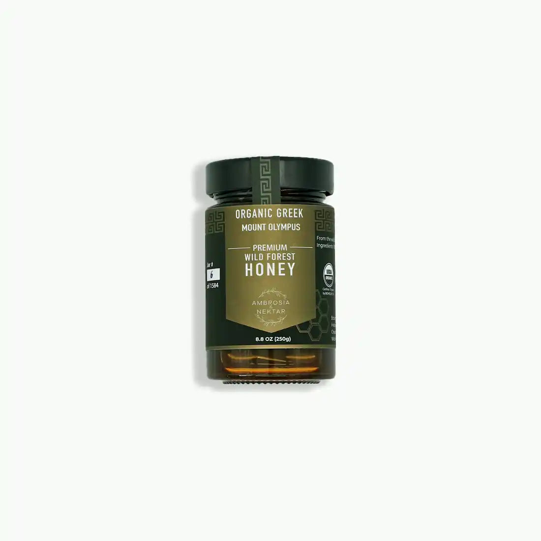 Premium Greek Organic Wild Forest Honey