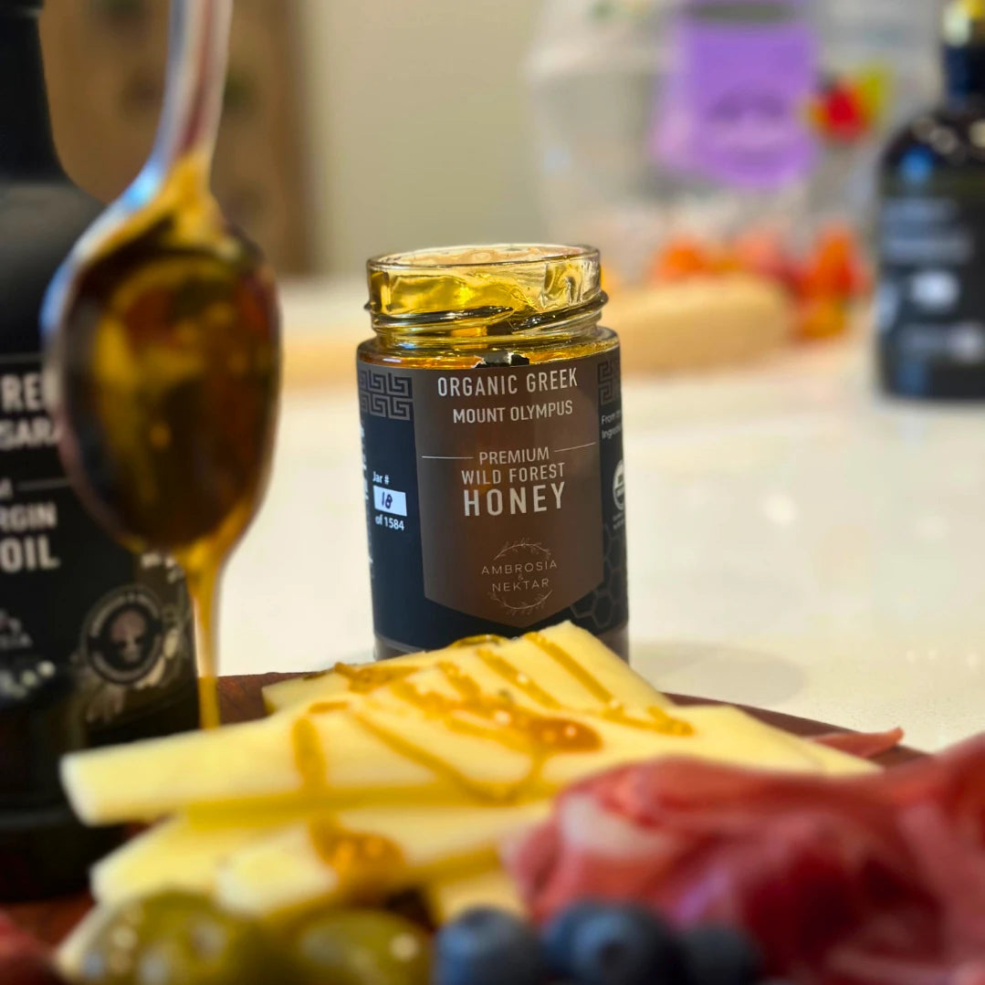 Premium Greek Organic Wild Forest Honey