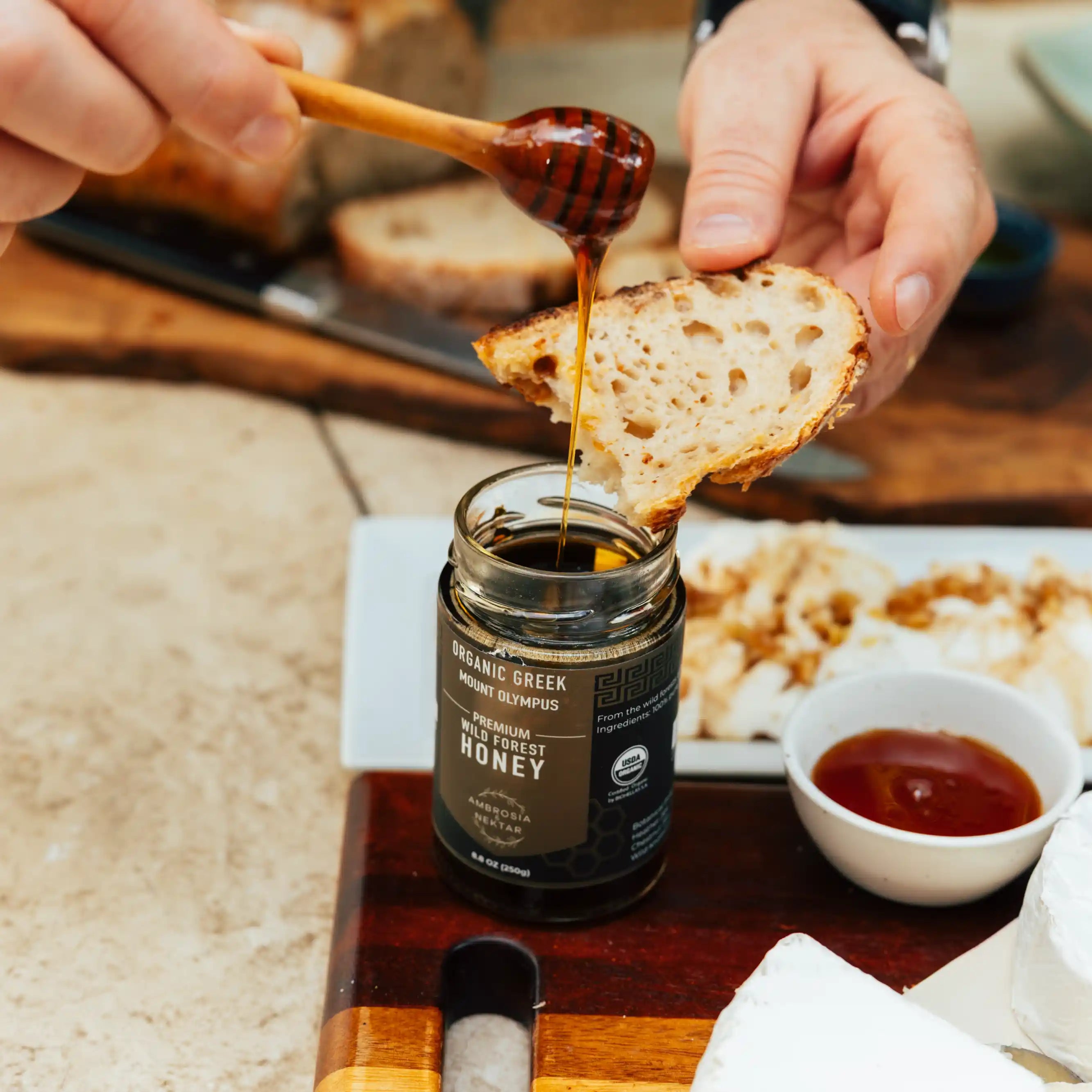 Premium Greek Organic Wild Forest Honey