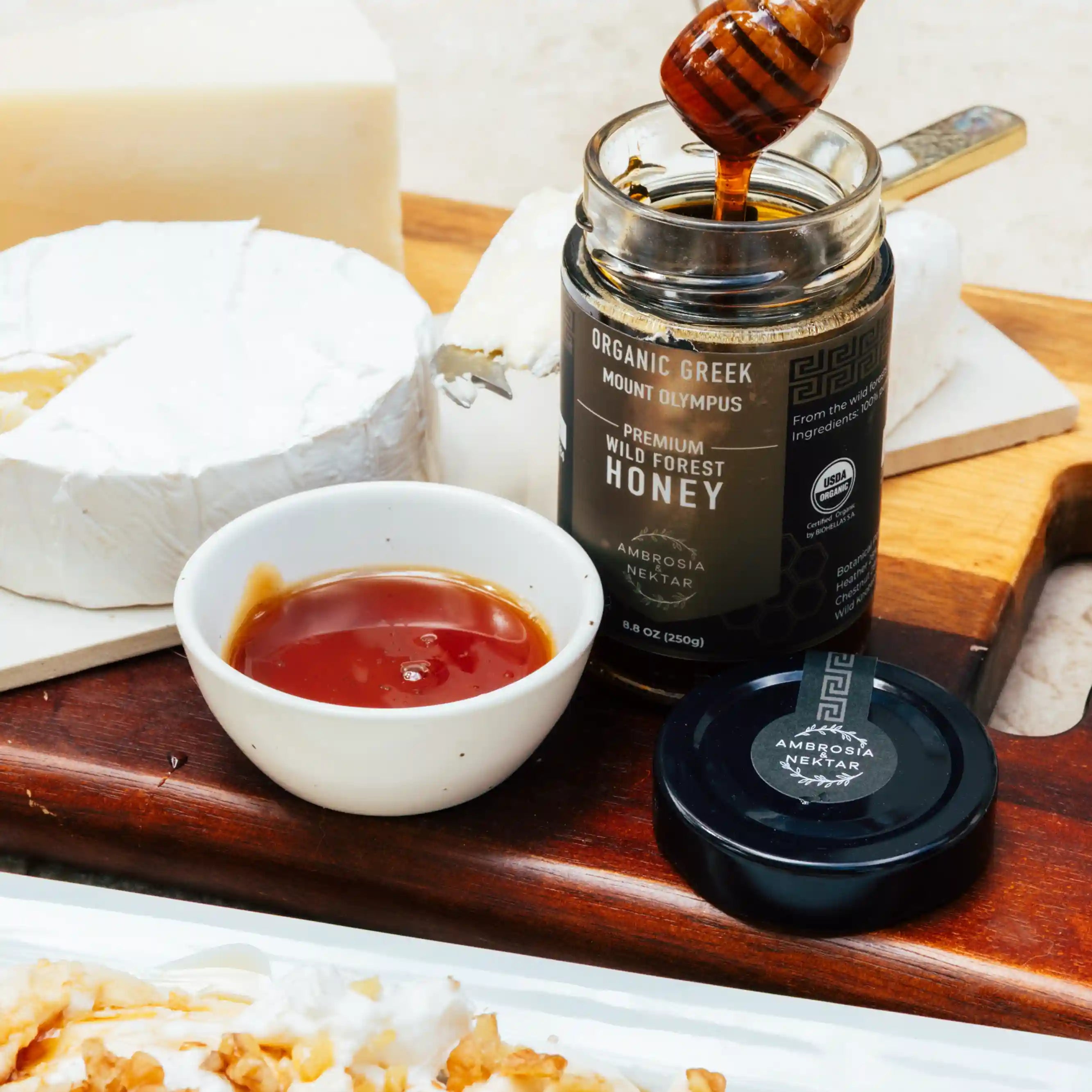 Premium Greek Organic Wild Forest Honey