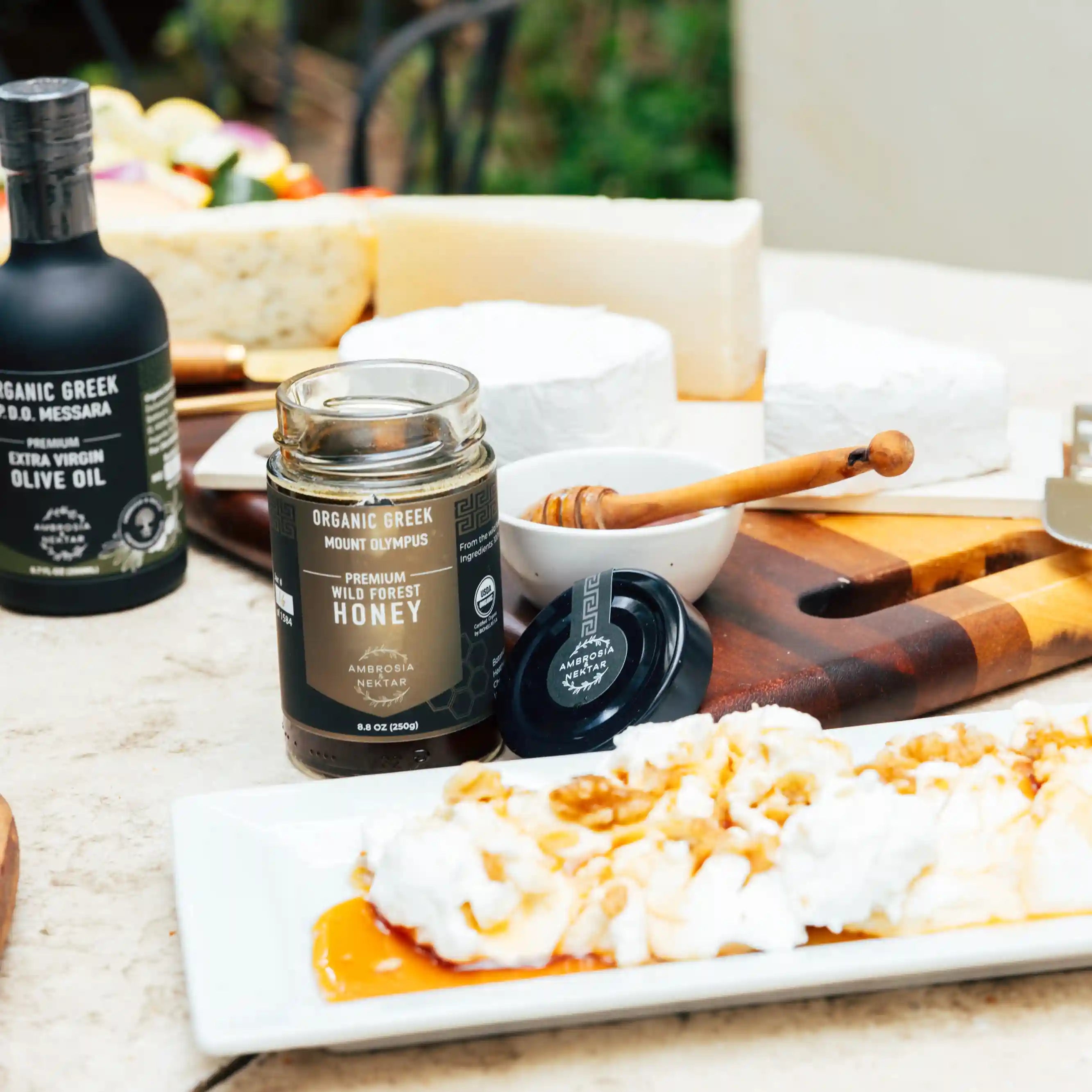 Premium Greek Organic Wild Forest Honey