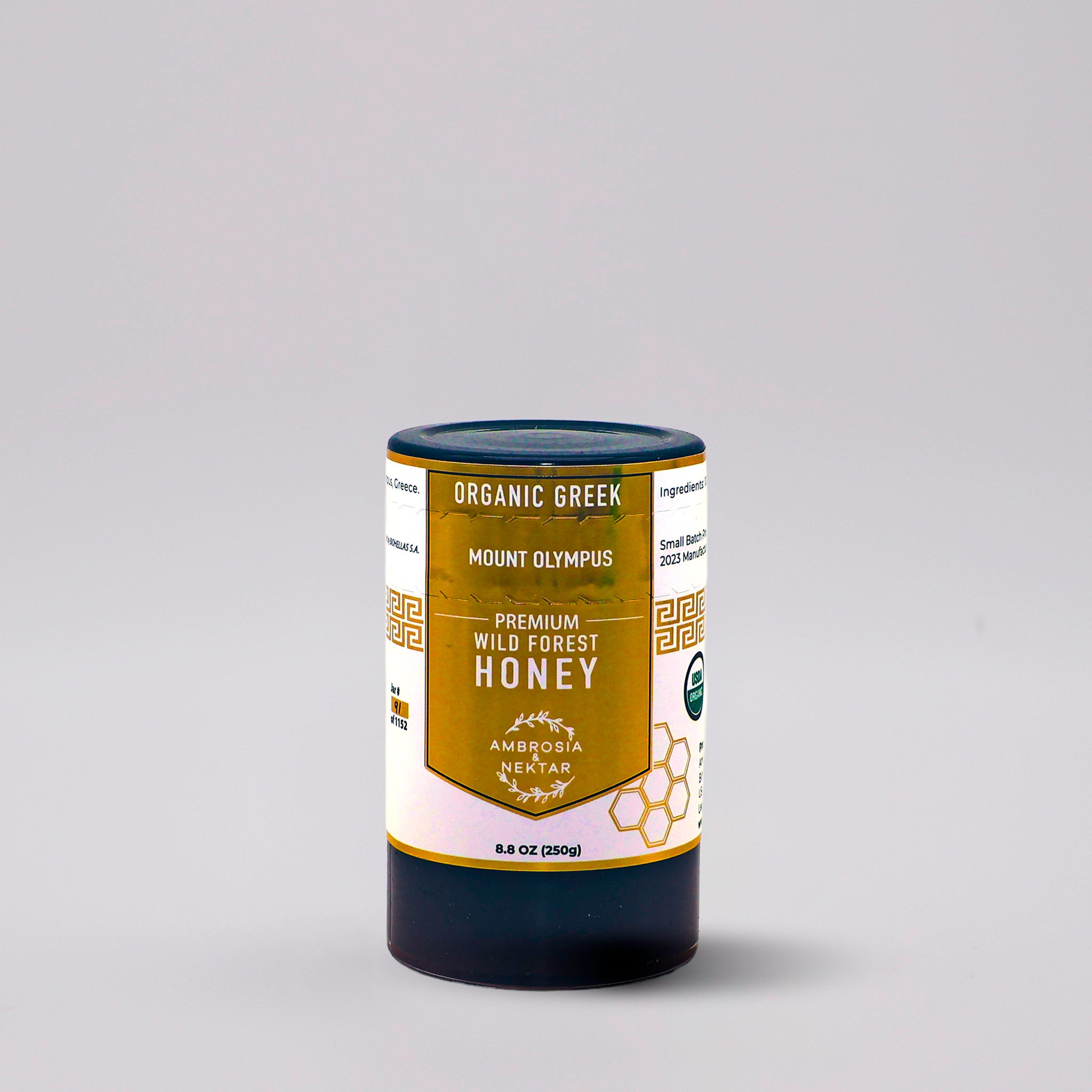 Premium Greek Organic Wild Forest Honey