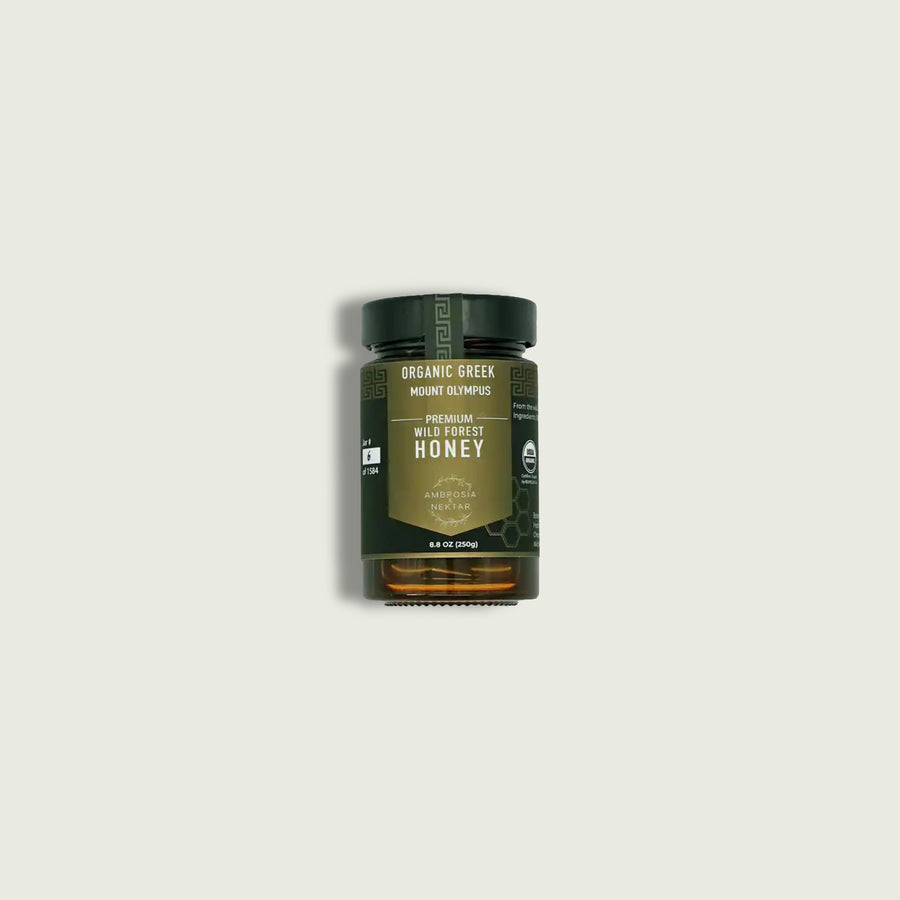 Greek Organic Raw Wild Forest Honey