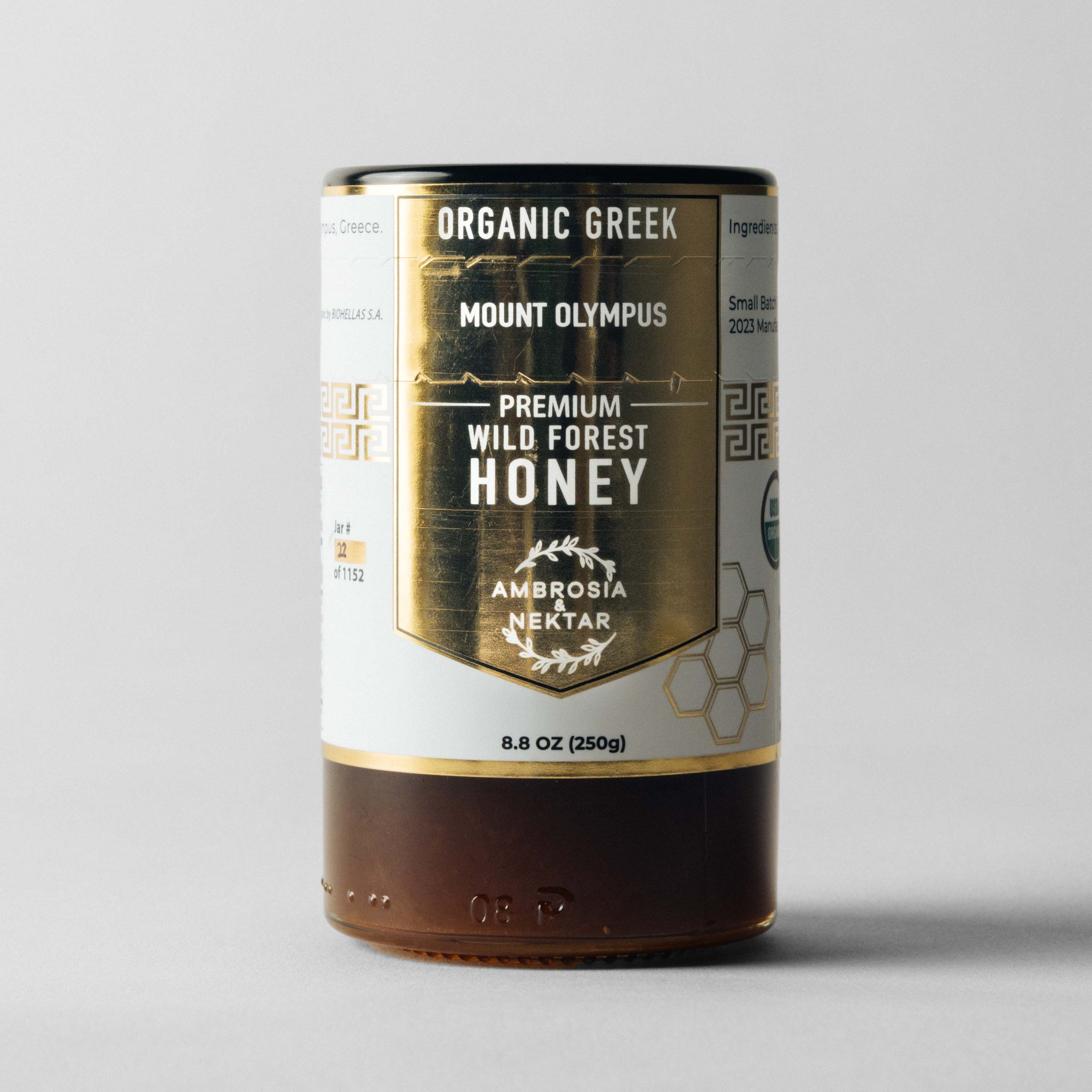 New Batch - Premium Greek Organic Wild Forest Honey