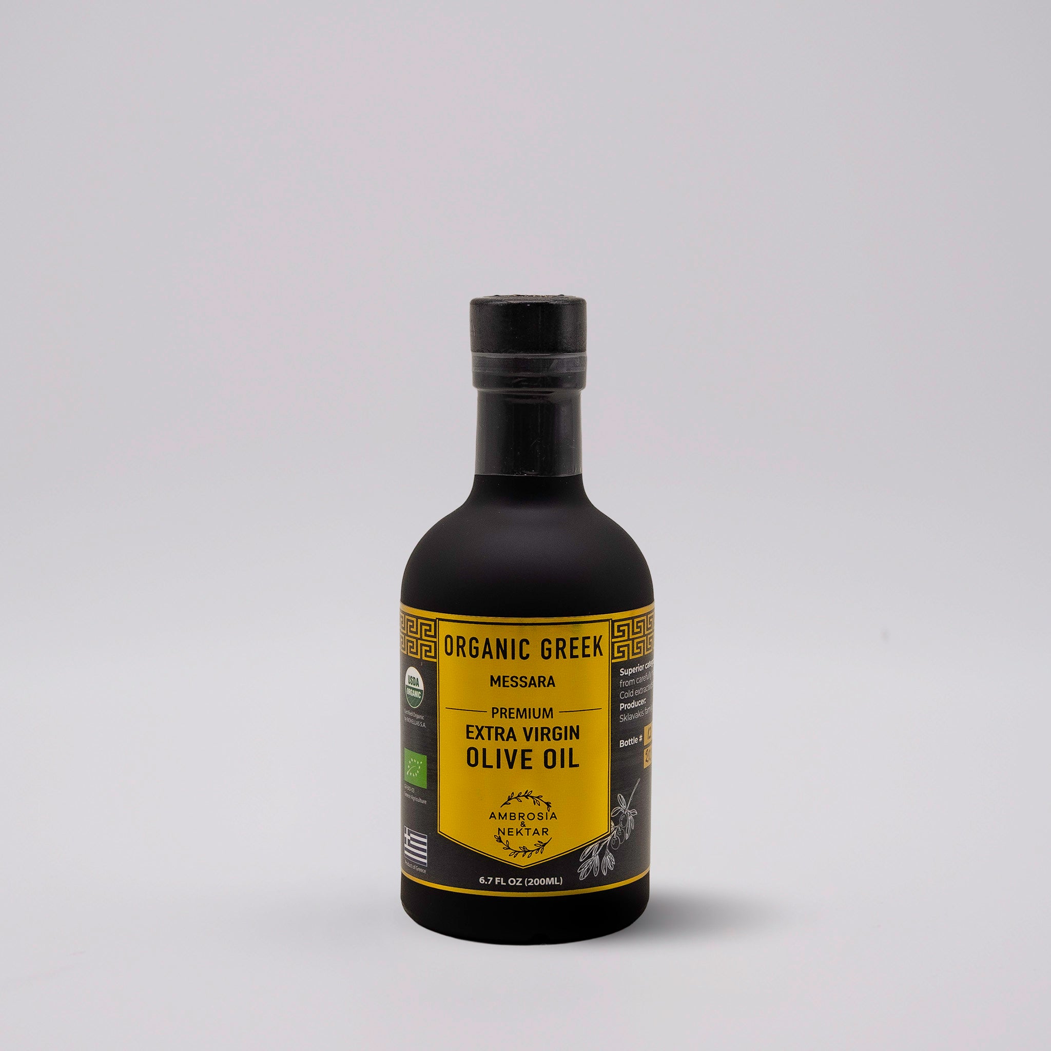 Premium Greek Organic Extra Virgin Olive Oil - Petite Edition