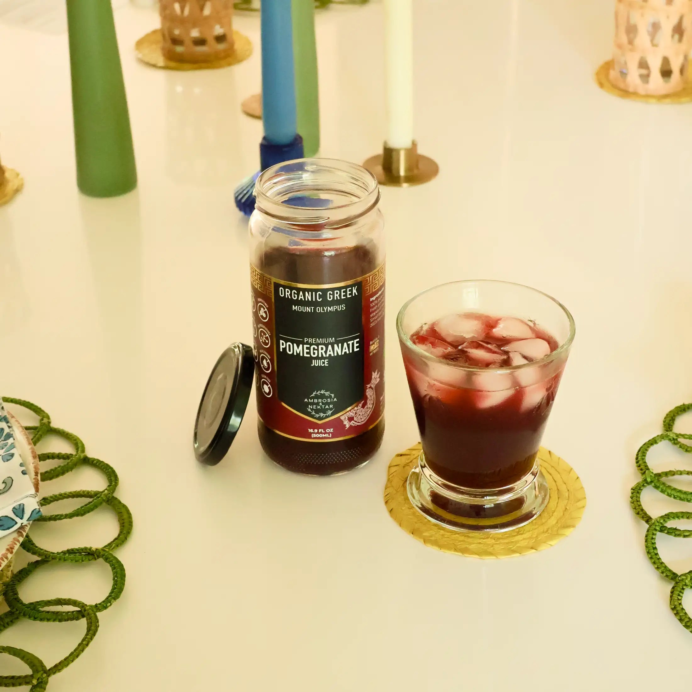 Greek Organic Pomegranate Juice