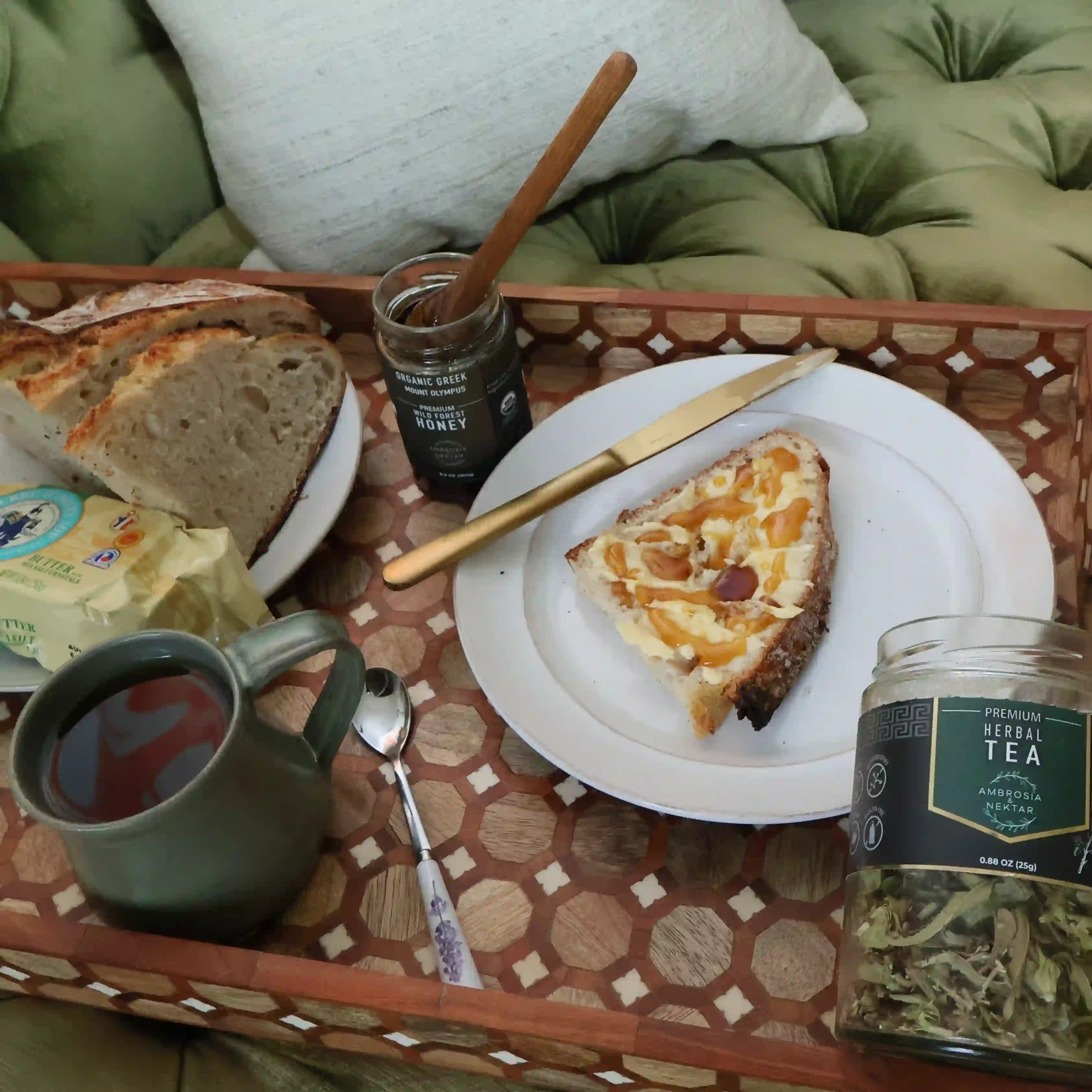 Set: Wild Forest Honey + Herbal Tea
