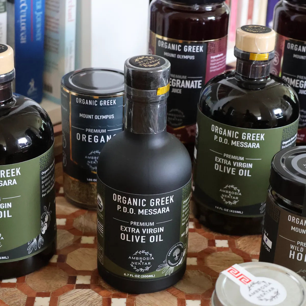 EVOO + EVOO Centenarian + Honey + Saffron