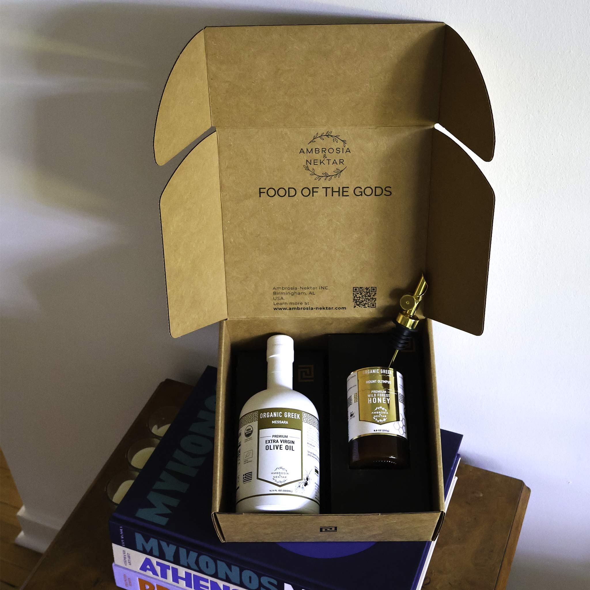 Honey + Olive Oil + Spout - Ambrosia - Nektar.com