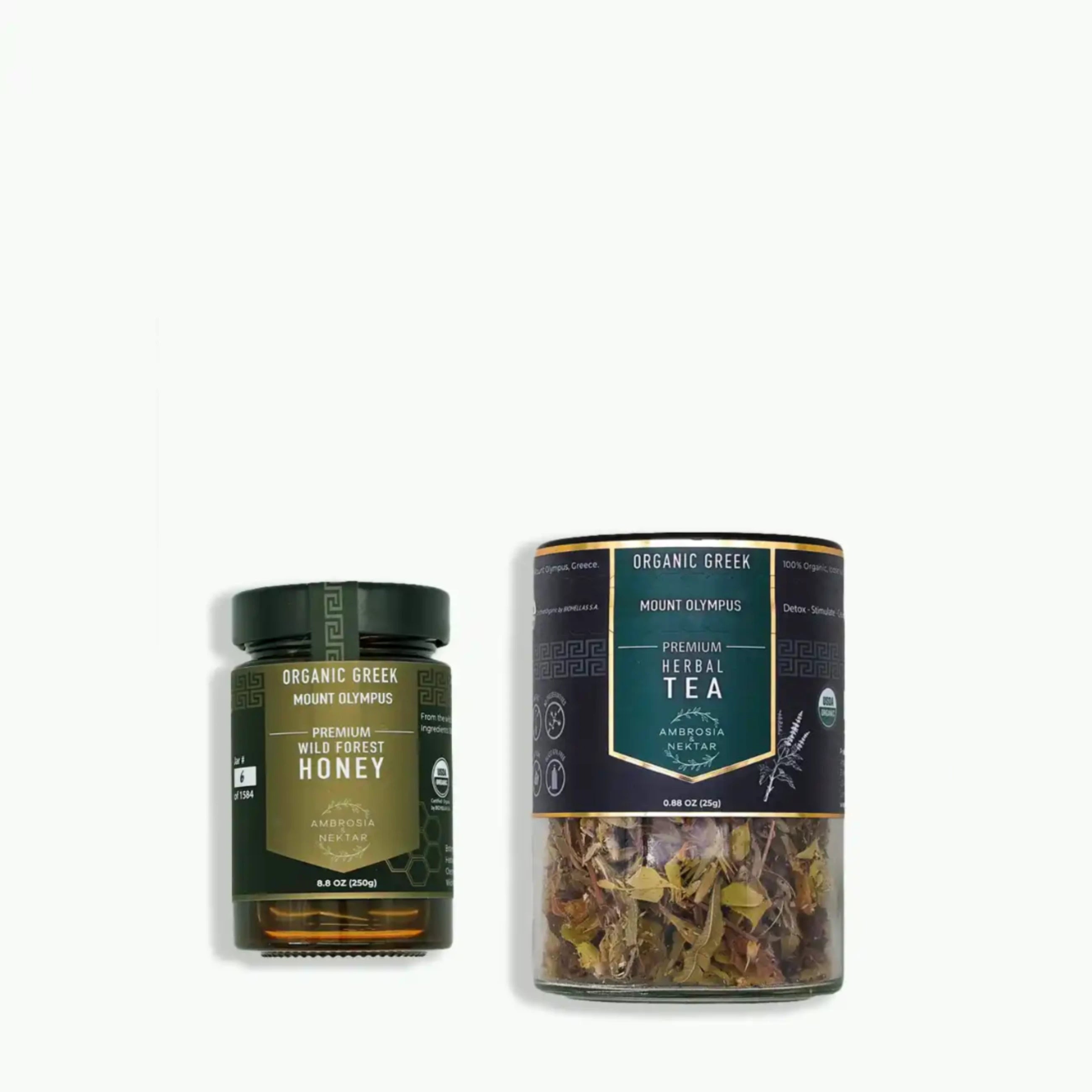 Set: Wild Forest Honey + Herbal Tea