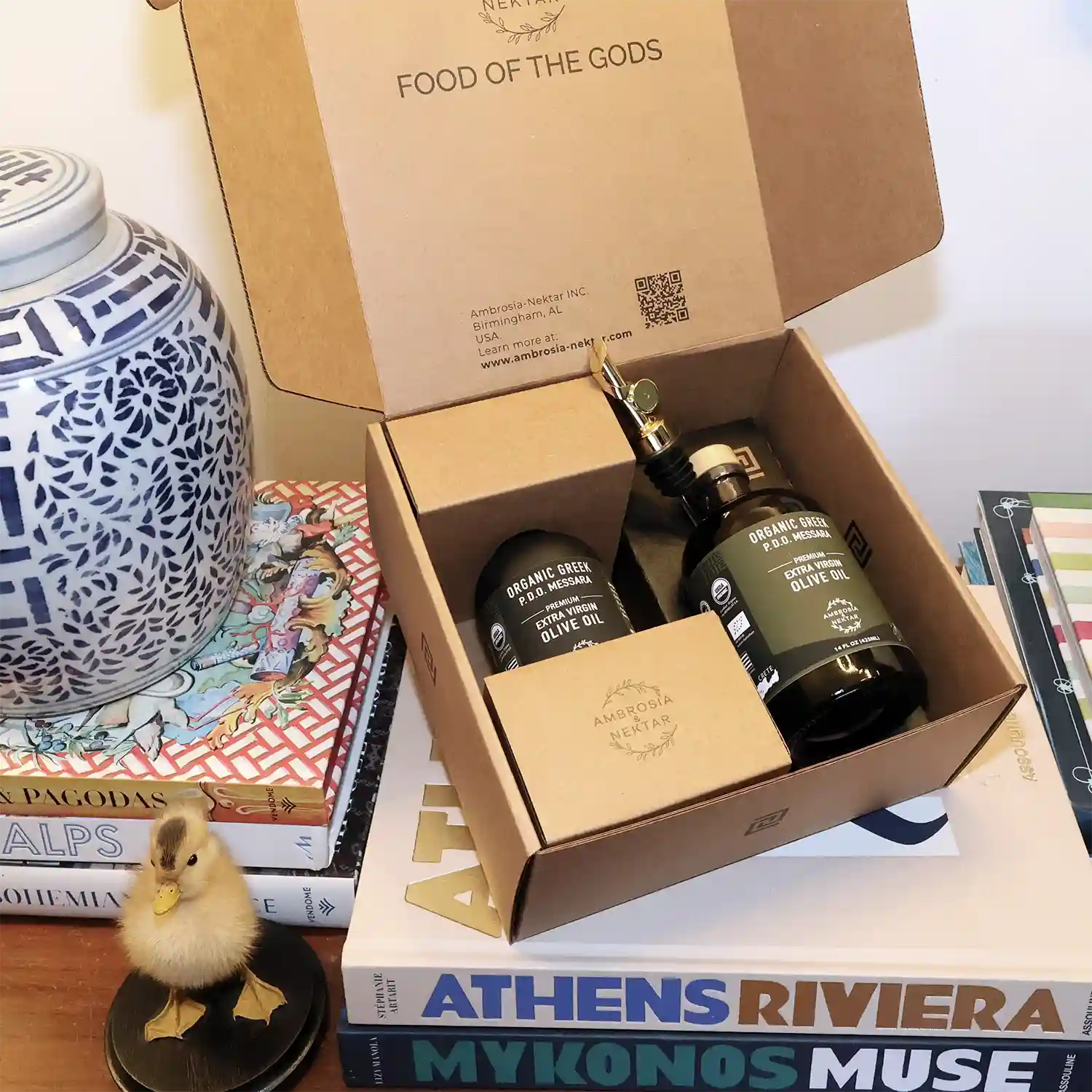 Set: EVOO + EVOO Centenarian + Spout