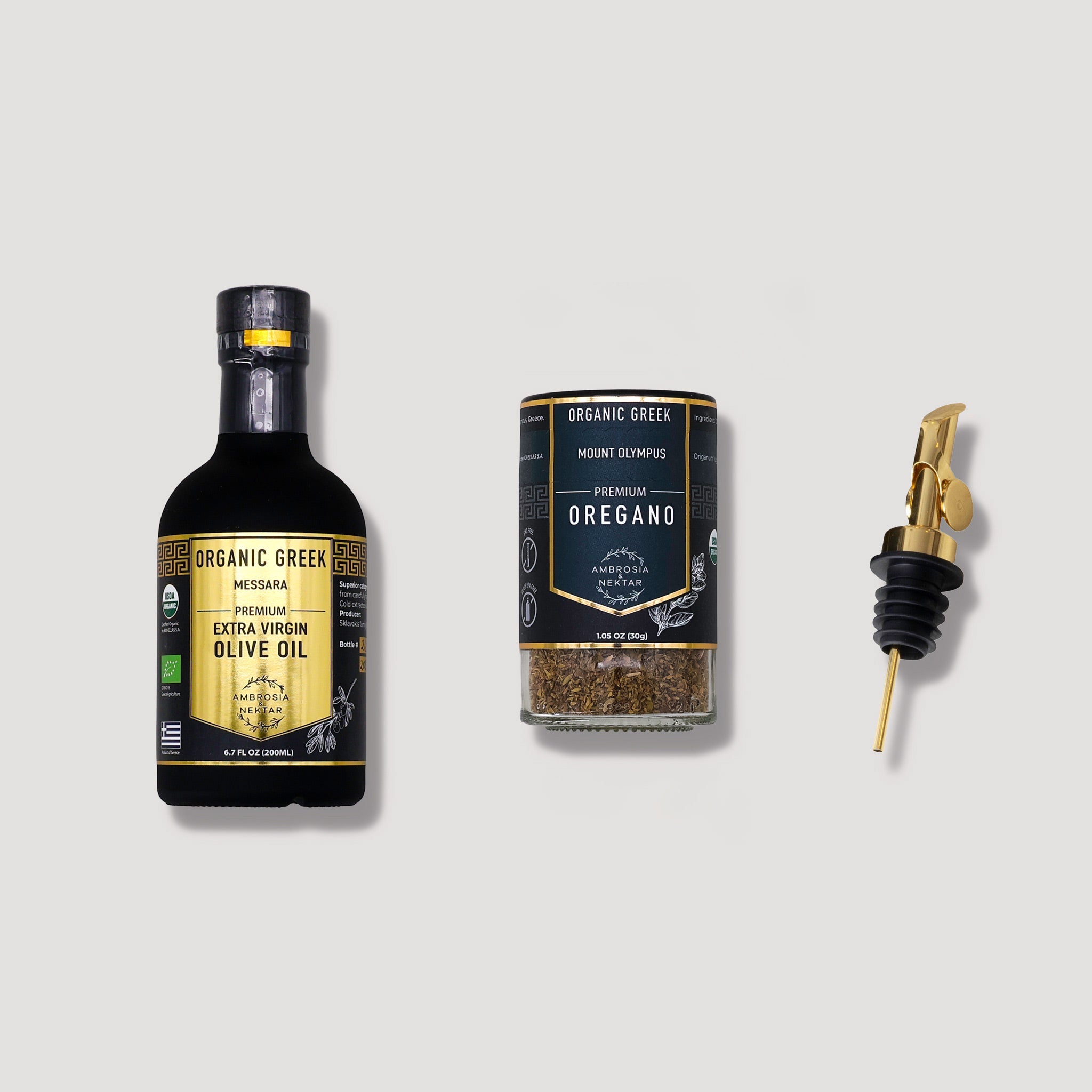 Oregano + Olive Oil Petite + Spout - Ambrosia - Nektar.com