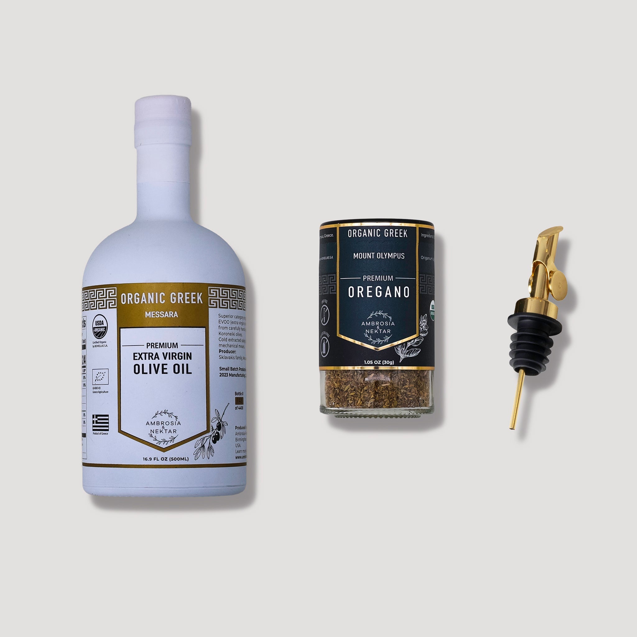 Oregano + Olive Oil + Spout - Ambrosia - Nektar.com