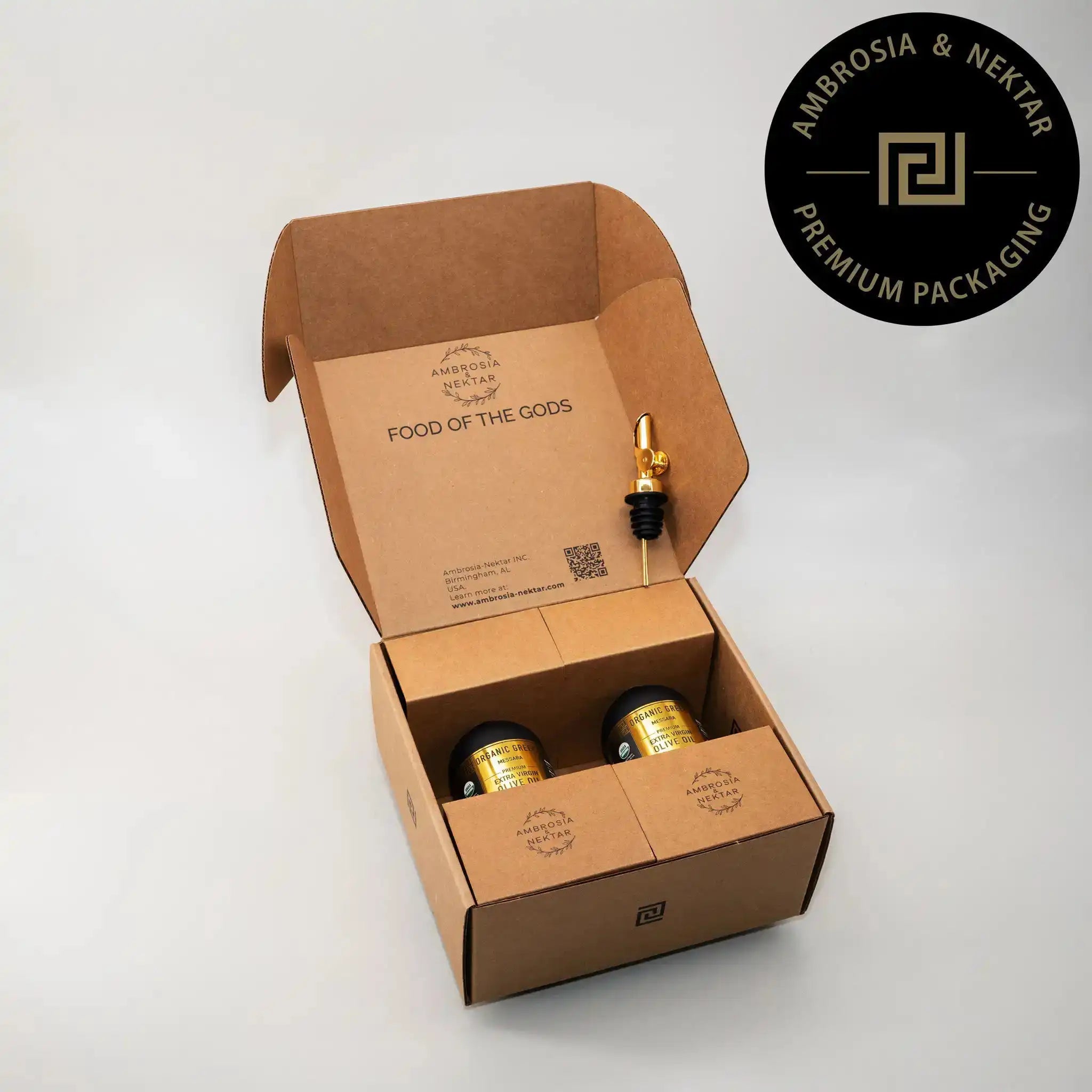 Premium Greek Organic EVOO - Petite Edition - Ambrosia - Nektar.com