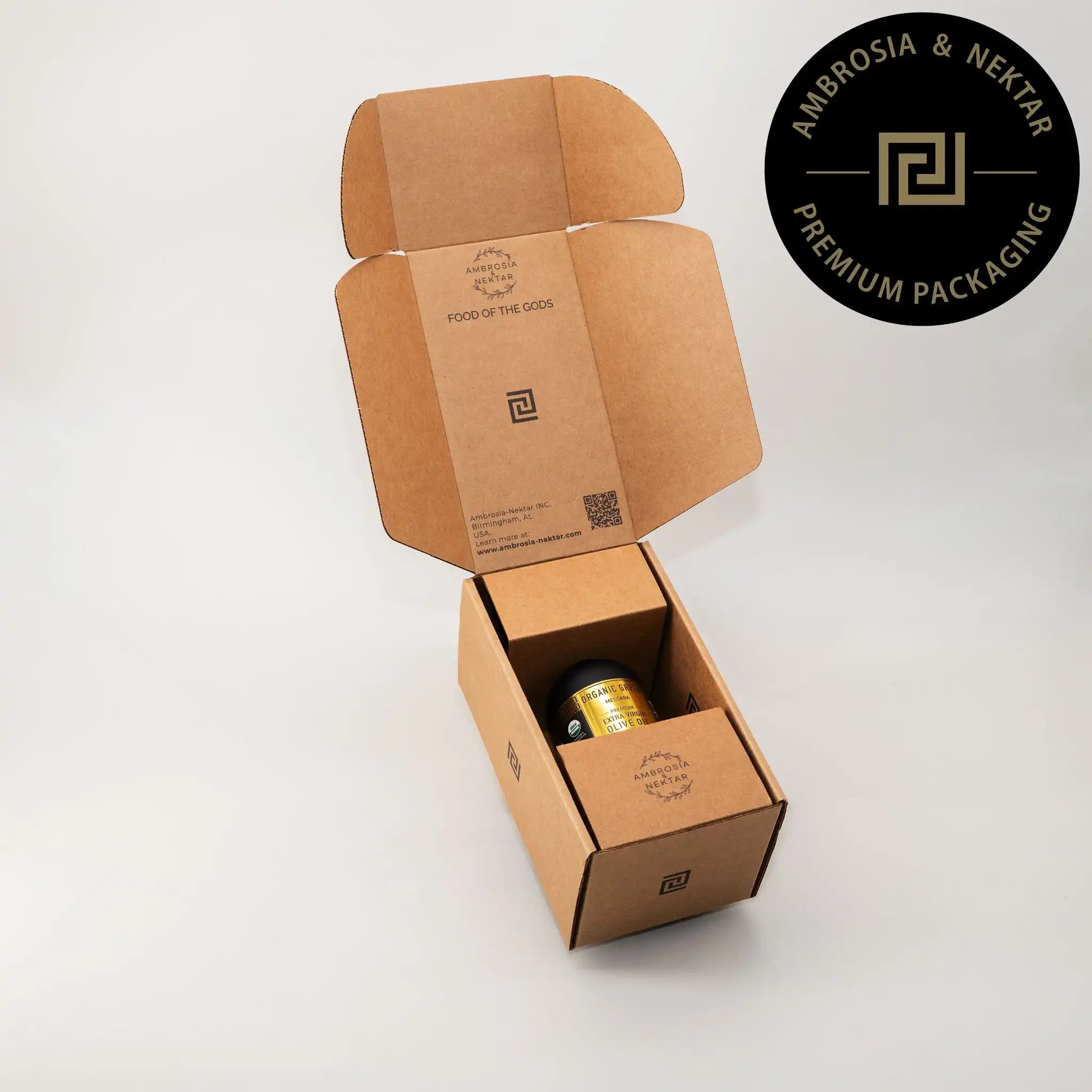 Premium Greek Organic EVOO - Petite Edition - Ambrosia - Nektar.com