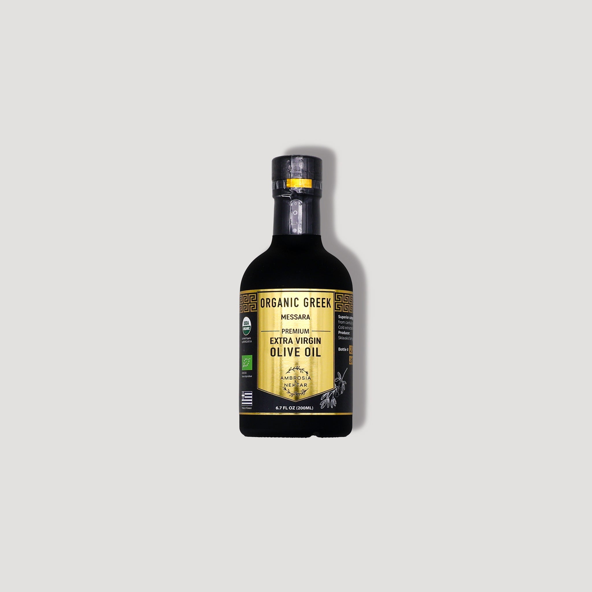Premium Greek Organic Extra Virgin Olive Oil - Petite Edition - Ambrosia - Nektar.com