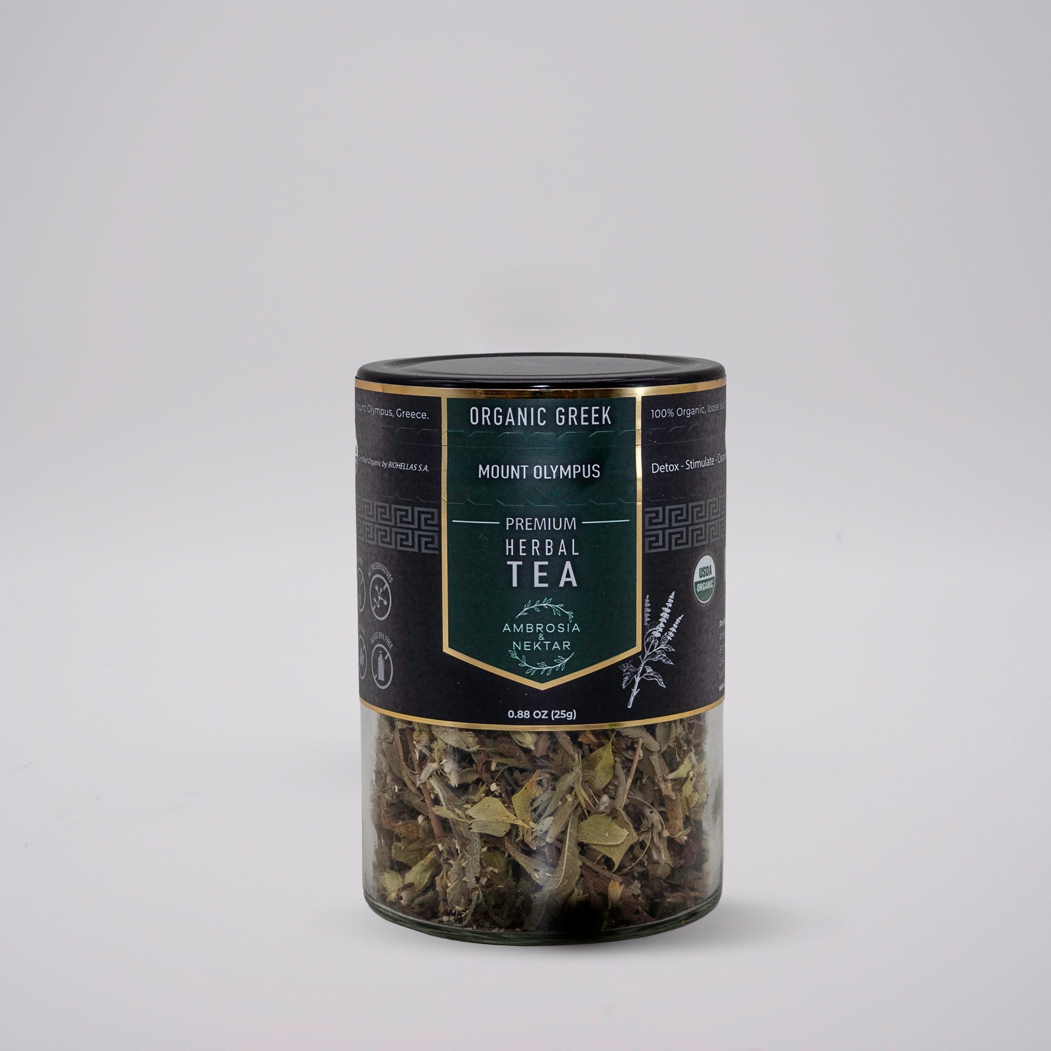 Premium Greek Organic Herbal Tea - Ambrosia - Nektar.com